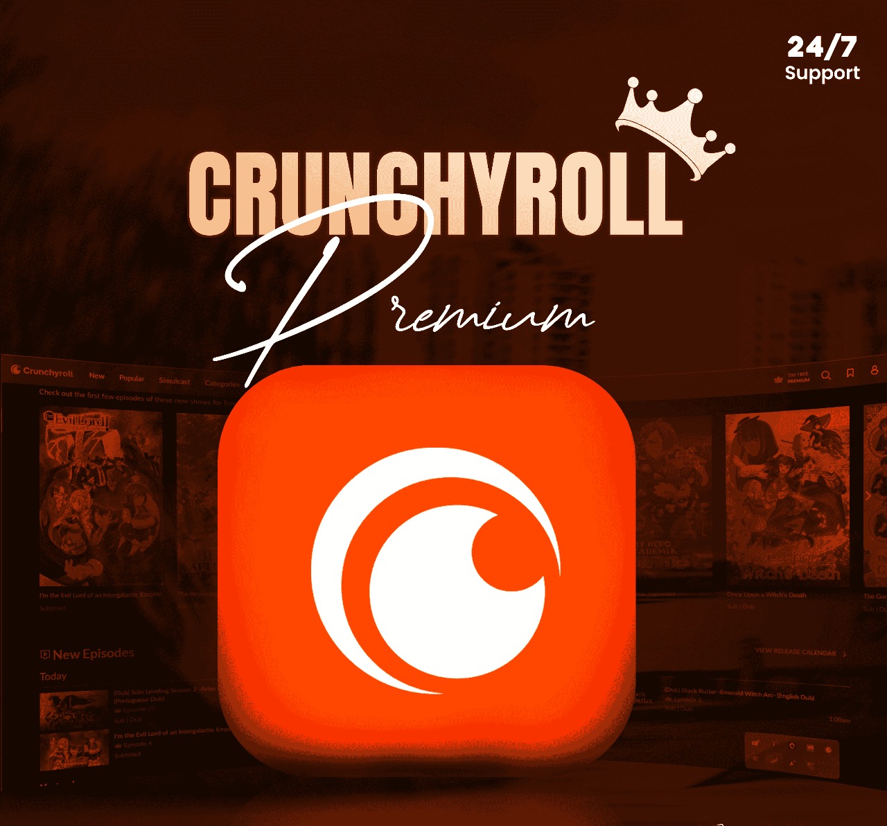 Crunchyroll Premium [ Free YouTube Premium ]
