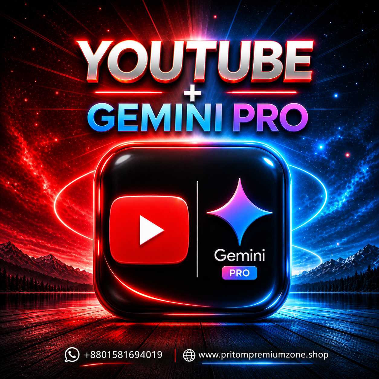 Youtube+Gimini Pro